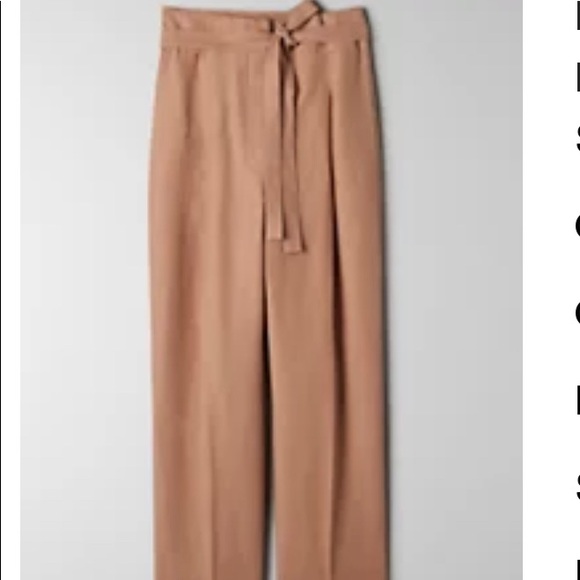 Aritzia Wilfred linen proposal pant - Picture 4 of 9